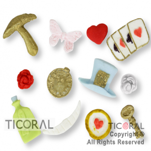 SET CANDY BAR TEMATICA ALICIA EN EL PAIS DE LAS MARAVILLAS 1 x 40 UNIDADES